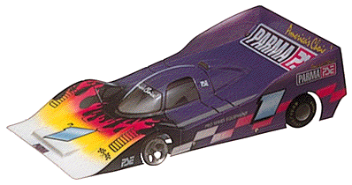 1/24 scale non-wing "scale" car.